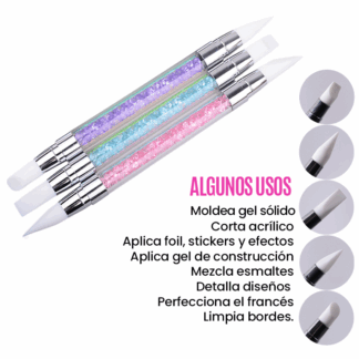 Pincel de Silicon 3pz