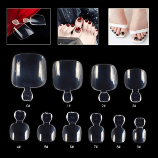 Tips para pie cristal 100 pz