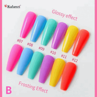 Gama Gel Polish Mod. B de 6 pz Kalanzi