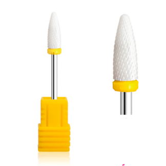 Punta de cerámica flama amarilla XF 3/32" Flame (grano extra fino)