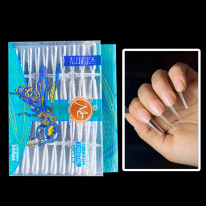 Tips Softgel Coffin XL Cristal GELLY 288 Pz MC