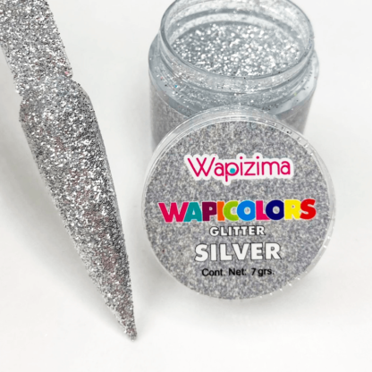 Glitter  Silver (plata) Wapizima 1/4oz