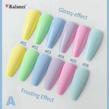 Gama Gel Polish Mod. A de 6 pz Kalanzi
