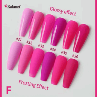 Gama Gel Polish Mod. F de 6 pz Kalanzi