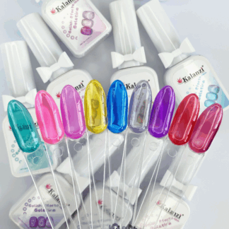 Gama Gel Vitral Gelatina 9pz Kalanzi