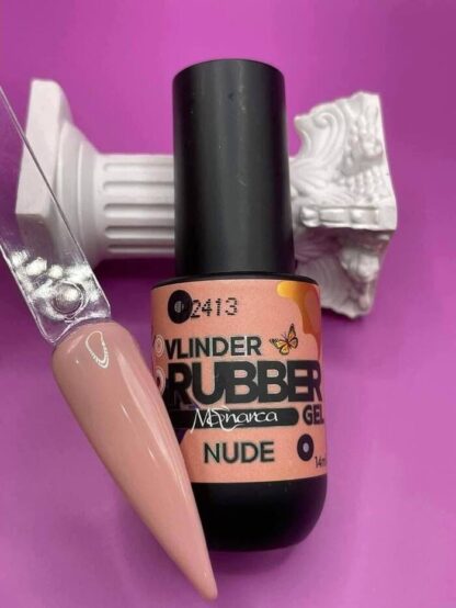 Rubber gel Monarca vlinder Nude 14ml MC
