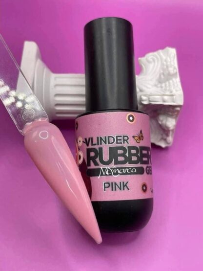 Rubber gel Monarca vlinder Pink 14ml MC