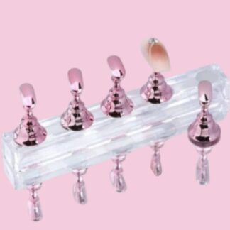 Soporte para muestrario rosa