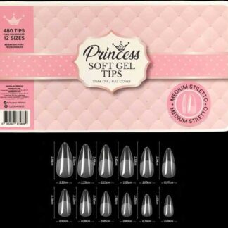 Tips Softgel Medium Almond 480 pz Princess Wapizima