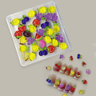 Dijes de Frutas MIX 32pz Fantasy