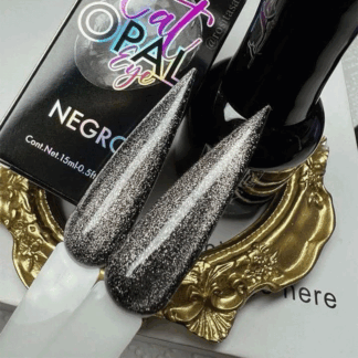 Gel Cat Opal Eye Negro Fantasy