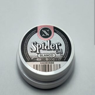 Gel Spider Blanco Studio nails