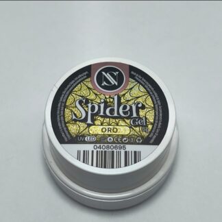 Gel Spider Oro Studio nails