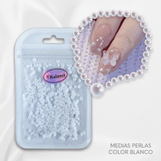 Medias Perlas color Blanco