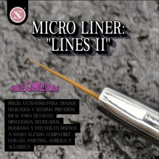 Pincel Micro Linner Camaleon OG "Lines II" Studio Nails