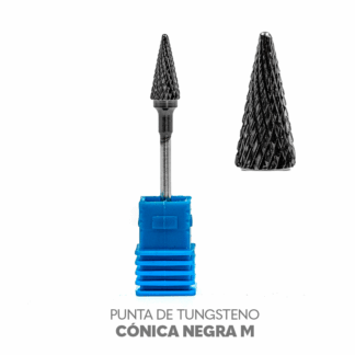 Punta de Tungsteno Cónica Negra M