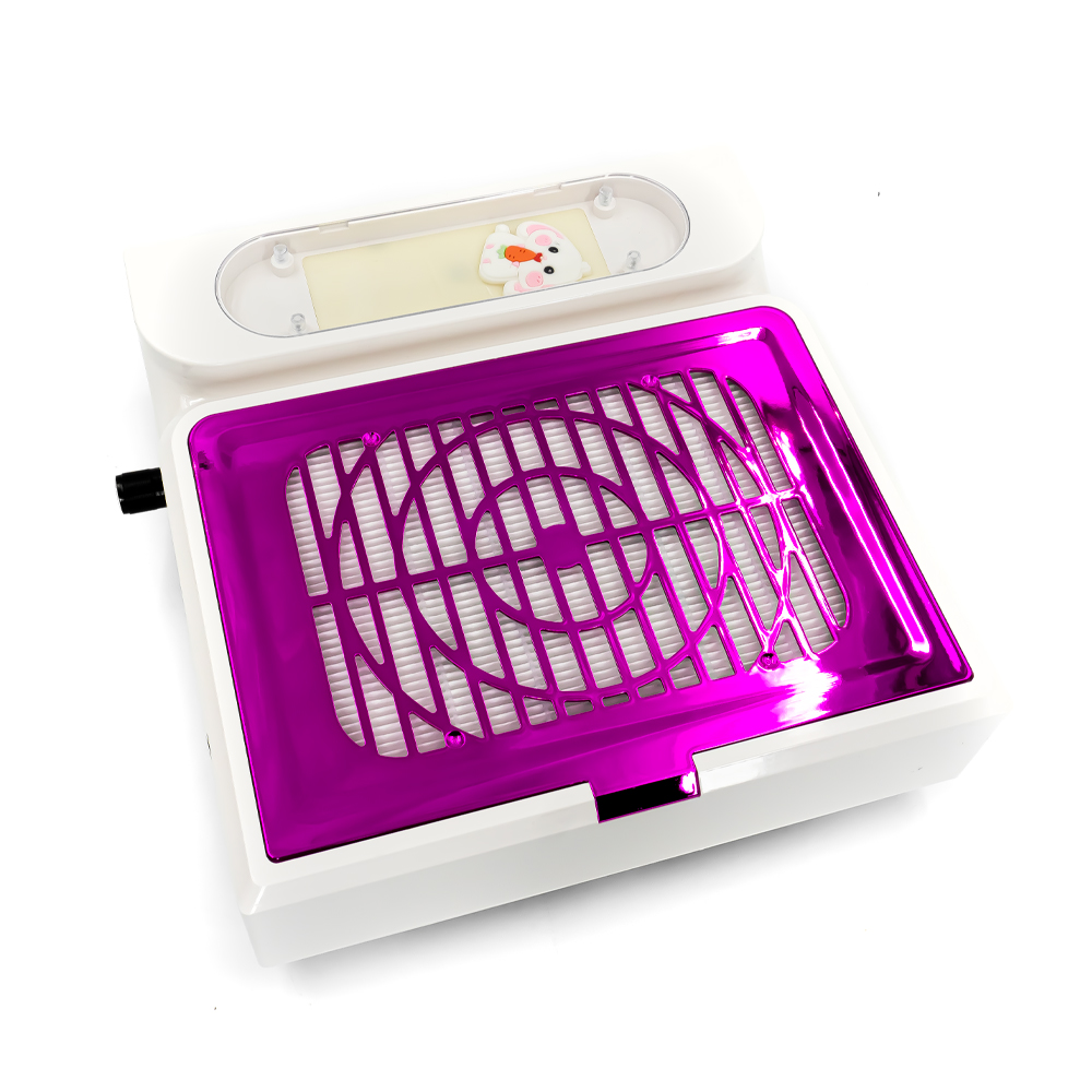 Extractor de Polvo de uñas Grande Rosa Conejito 120W (EL-79)