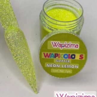 Glitter Neon Lemon Wapizima 1/4 oz