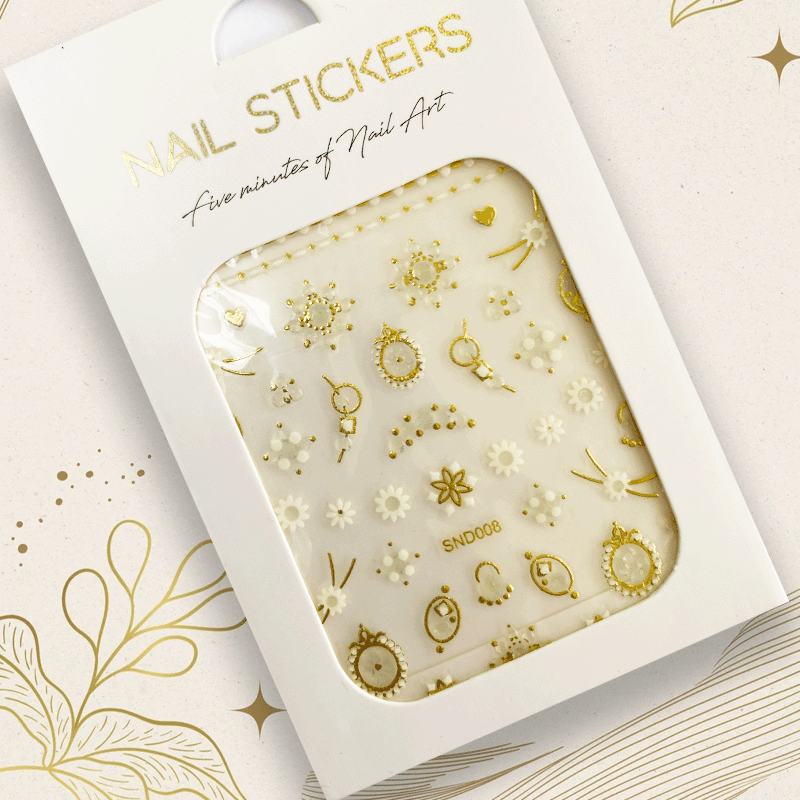 Stickers dorados SND008