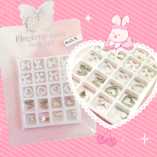 Cartera moños corazones y mariposas M5