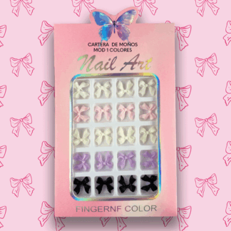 Cartera de moños mod. 1 colores