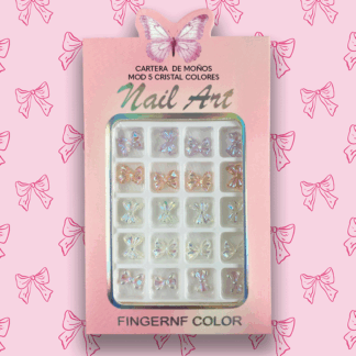 Cartera de moños mod. 5 cristal colores