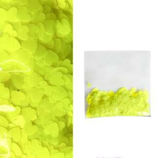 Acetato corazon amarillo bolsita