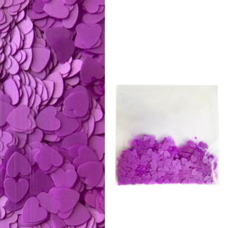 Acetatos corazon morado bolsita