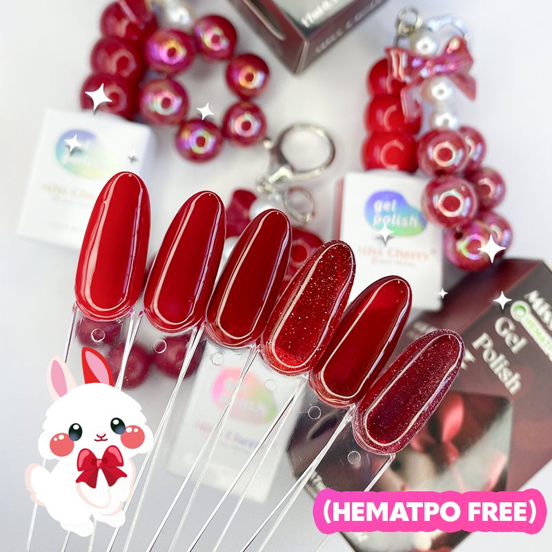 Gama de gel polish A (HEMATPO FREE) Miss Cherry