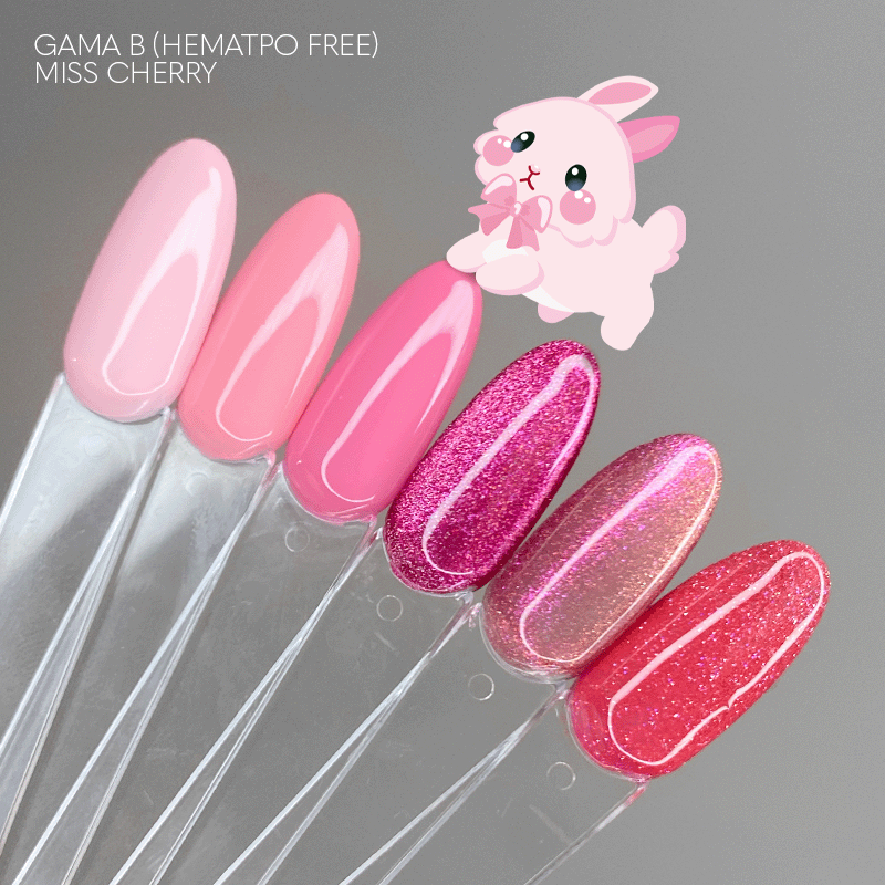 Gama de gel polish B (HEMATPO FREE) Miss Cherry - Imagen 4