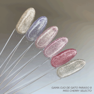 Gama de gel ojo de gato paraíso B Miss Cherry