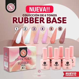 Colección Base Rubber (Pinks Colors) Studio Nails