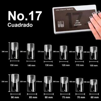 Tips prelimado cuadrado #17 Miss Cherry