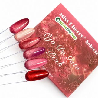 Gama de gel ojo de gato PINK  (HEMA TPO Free) Miss Cherry