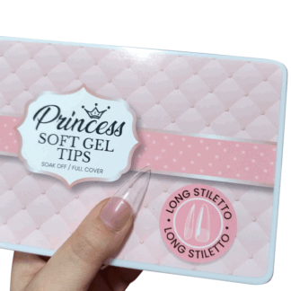 Tips Softgel Long Stiletto 480 pz Princess Wapizima