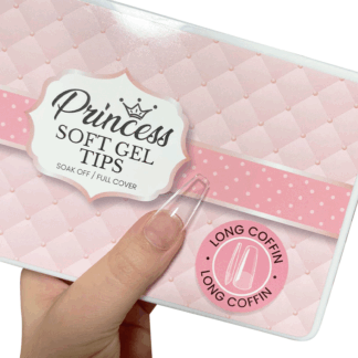 Tips Softgel Long Coffin 480 pz Princess Wapizima