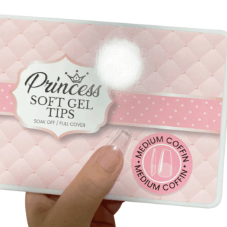 Tips Softgel Medium Coffin 480 pz Princess Wapizima