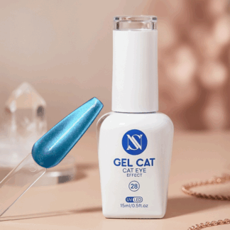 Gel Ojo de Gato Cat Eye effect Azul eléctrico 28 Studio