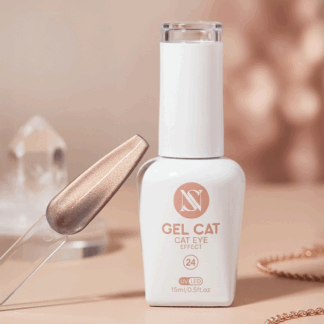 Gel Ojo de Gato Cat Eye Effect Latte 24 Studio