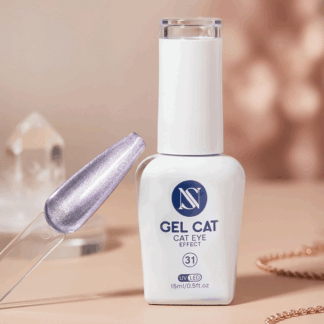 Gel Ojo de Gato Cat Eye effect Lila 31 Studio
