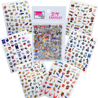 Stickers mix Mundial futbol paq. 6pz Fantasy