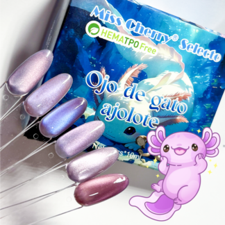 Gama de gel ojo de gato ajolote Miss Cherry