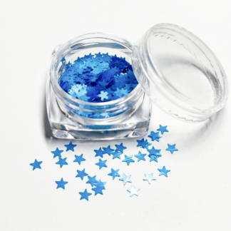 Acetato estrellas azul bote