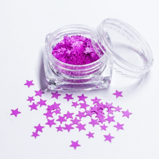 Acetato estrellas morado bote