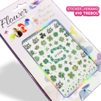 Sticker  Verano #10 trebol
