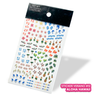 Sticker  Verano #12 aloha Hawaii