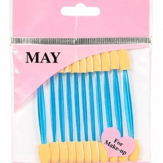 Aplicadores para efectos 10 pz azul MAY
