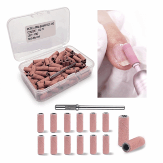 Mini Barrilitos #240 con punta mandril 100pz