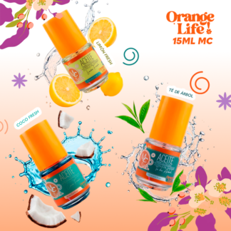 Aceite de cuticula Orange life 15 ml MC Nails
