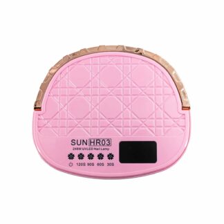 Lampara SUN HR-03 UV/LED 248W - Pink recargable